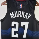 23-24 Nuggets MURRAY #27 Black City Edition Top Quality Hot Pressing NBA Jersey