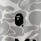 23-24 Inter Miami Grey White Joint Edition Fans Soccer Jersey (左袖带图案)猿