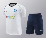 24-25 Napoli White Training Short Suit