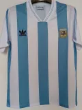 1993 Argentina Home Retro Soccer Jersey