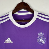 2016-2017 RMA  Away Long Sleeve Retro Soccer Jersey (长袖)