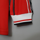 1998-1999 Man Utd Home Long Sleeve Retro Soccer Jersey (长袖)