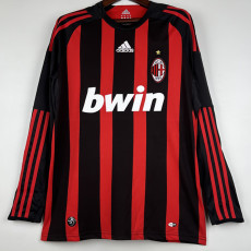 2008-2009 ACM Home Long Sleeve Retro Soccer Jersey (长袖)