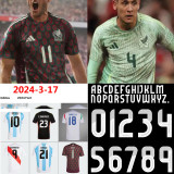 24-25 Mexico Away Player Version Soccer Jersey