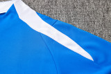 2024 NK Fancy Blue Half Pull Tracksuit (半拉链)