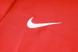 2024 NK Red Half Pull Tracksuit (半拉链)