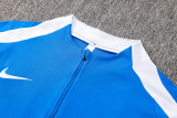 2024 NK Fancy Blue Half Pull Tracksuit (半拉链)