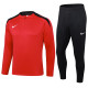 2024 NK Red Half Pull Tracksuit (半拉链)