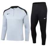 2024 NK Grey Half Pull Tracksuit (半拉链)