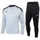 2024 NK Grey Half Pull Tracksuit (半拉链)