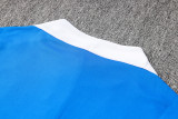 2024 NK Fancy Blue Half Pull Tracksuit (半拉链)