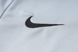 2024 NK Grey Half Pull Tracksuit (半拉链)