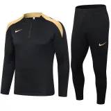 2024 NK Black Half Pull Tracksuit (半拉链)