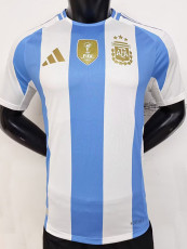 24-25 Argentina Home Player Version Soccer Jersey #FWCC