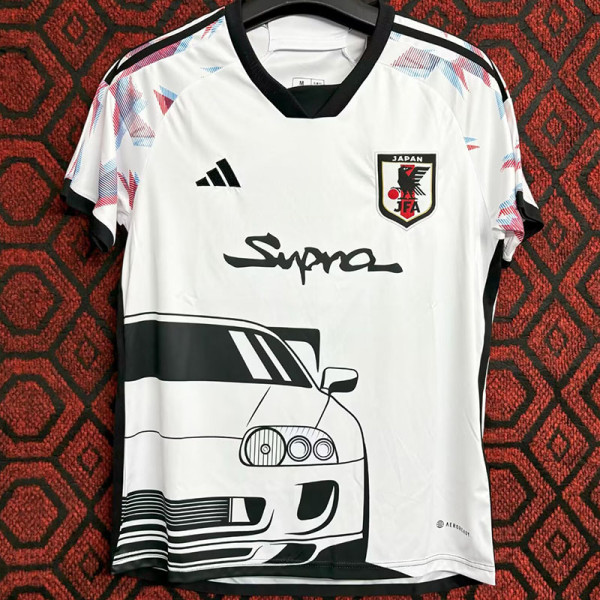 2024 Japan White Special Edition Fans Soccer Jersey (超级赛车)