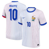 24-25 France Away Fans Soccer Jersey