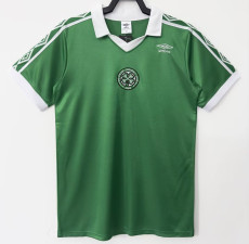 1980 Celtic Away Green Retrot Soccer Jersey