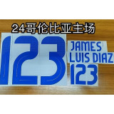 24-25 Colombia Home Fans Soccer Jersey