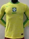 24-25 Brazil Home Long Sleeve Player Version Soccer Jersey (长袖球员)
