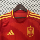 24-25 Spain Home Fans Soccer Jersey