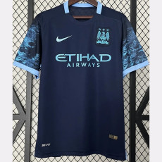 2015-2016 Man City Away Retro Soccer Jersey