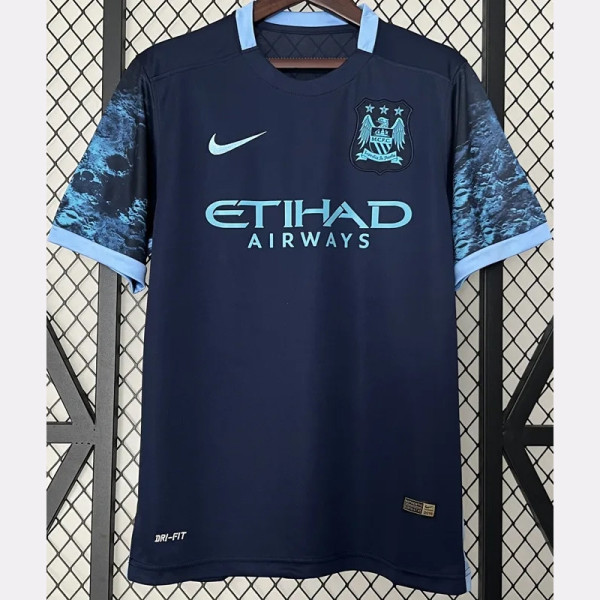 2015-2016 Man City Away Retro Soccer Jersey