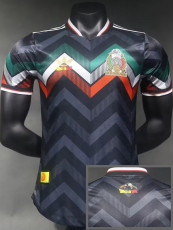 24-25 Mexico Black Special Edition Player Vesion Soccer Jersey #龙珠A+