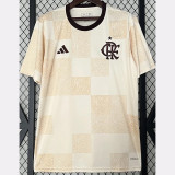 2024 Flamengo White Pink Training shirts