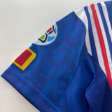 1996 France Home Retro Soccer Jersey (带章)