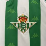 1995-1997 Real Betis Home Kids Retro Soccer Jersey