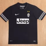 2012-2013 JUV Away Black Retro Soccer Jersey