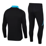 24-25 Argentina Black Half Pull Tracksuit (半拉链)