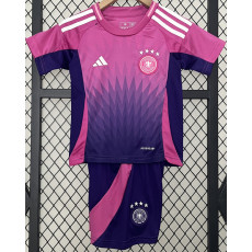 24-25 Germany Away Kids Soccer Jersey