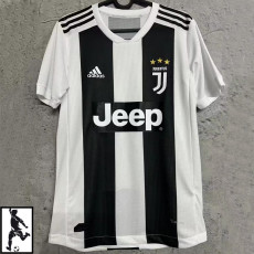 2018-2019 JUV Home Retro Player Version Soccer Jersey 球员版