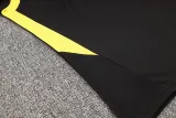 2024 JOM Black Half Pull Tracksuit (半拉链)