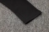 2024 JOM Black Half Pull Tracksuit (半拉链)