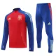 24-25 Spain Red Half Pull Tracksuit (半拉链)