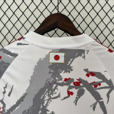 23-24 Japan White Grey Special Edition Fans Soccer Jersey (梅花)