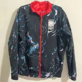 2024 Korea Red & Black Double Sided Windbreaker (双面风衣)