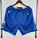 23-24 TIMBERWOLVES Blue City Edition Top Quality NBA Pants