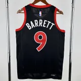 22-23 Raptors BARRETT #9 Black Top Quality Hot Pressing NBA Jersey (Trapeze Edition)飞人版
