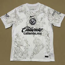 24-25 Club America  White Goalkeeper Fans Soccer Jersey