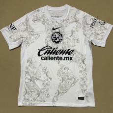24-25 Club America  White Goalkeeper Fans Soccer Jersey