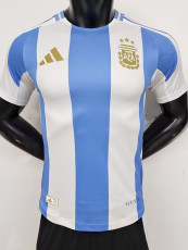 24-25 Argentina Home Player Version Soccer Jersey #CA