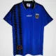 1994 Argentina Away Retro Soccer Jersey (钢印纹)