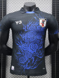 24-25 Japan 火焰Y3 Black Special Edition Player Version Soccer Jersey