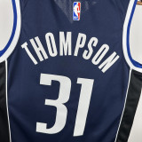 22-23 Dallas Mavericks THOMPSON #31 Royal Blue Top Quality Hot Pressing NBA Jersey (Trapeze Edition)飞人版