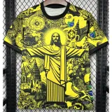 24-25 Brazil Yellow Special Edition Fans Soccer Jersey *耶稣黄色