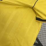 1986-1988 ARS Away Yellow Retrot Soccer Jersey