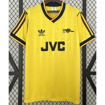 1986-1988 ARS Away Yellow Retrot Soccer Jersey